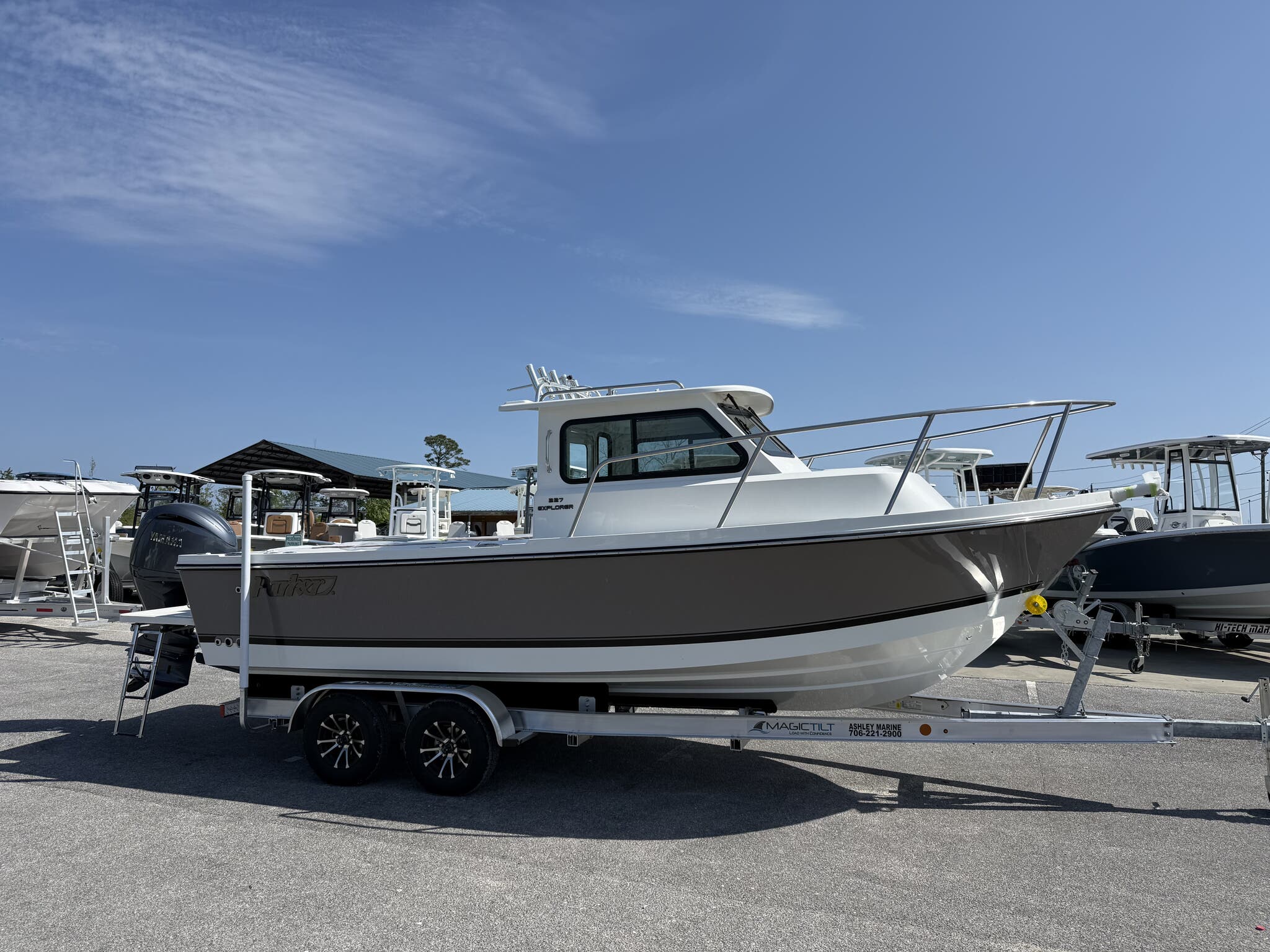 New 2026 Parker 227 Explorer WITH AC AND SEAKEEPER RIDE, 31907