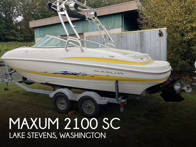2005 Maxum  2100 SC