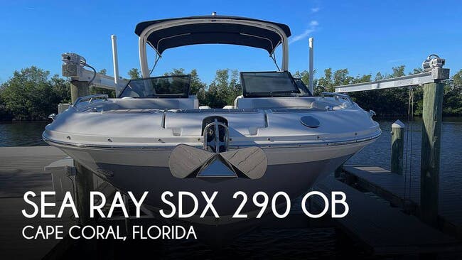 2022 Sea Ray SDX 290 OB