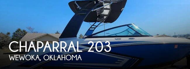 2019 Chaparral Vortex VRX 203
