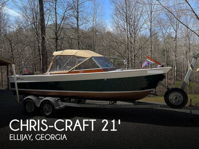 1963 Chris-Craft Sportsman Sea skiff