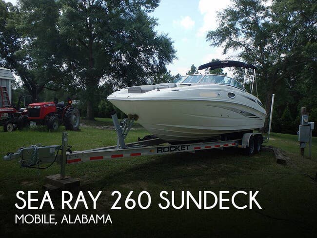 2011 Sea Ray Sundeck 260