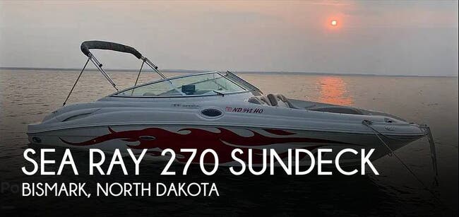 2004 Sea Ray Sundeck 270