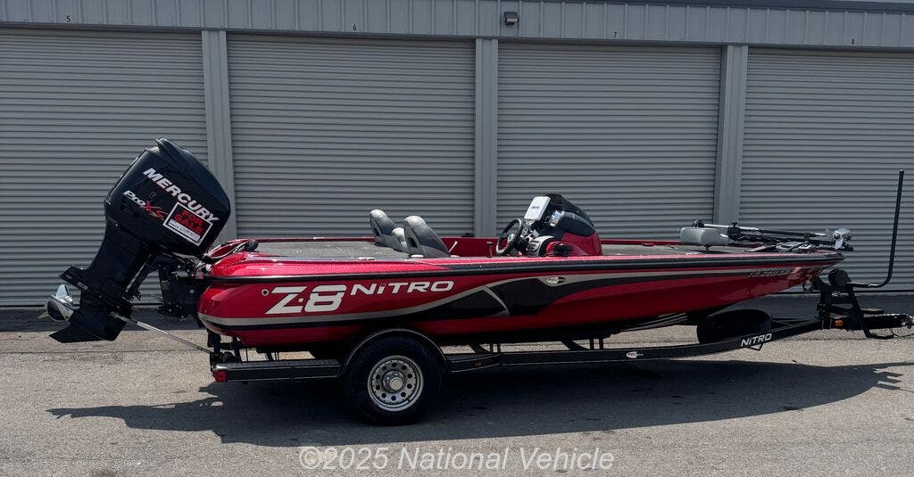 Email now about this Bass Boat - 2010 Nitro Z8! Slide #1