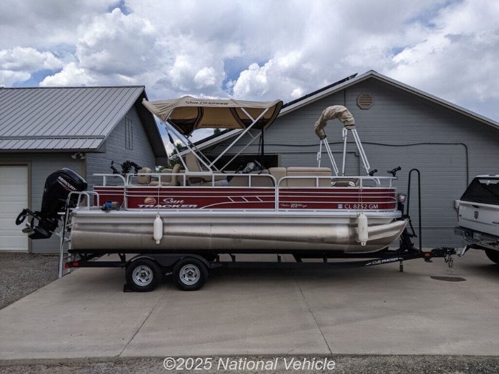 Email now about this Other Power Boats - 2021 Sun Tracker Fishing Barge! Slide #3