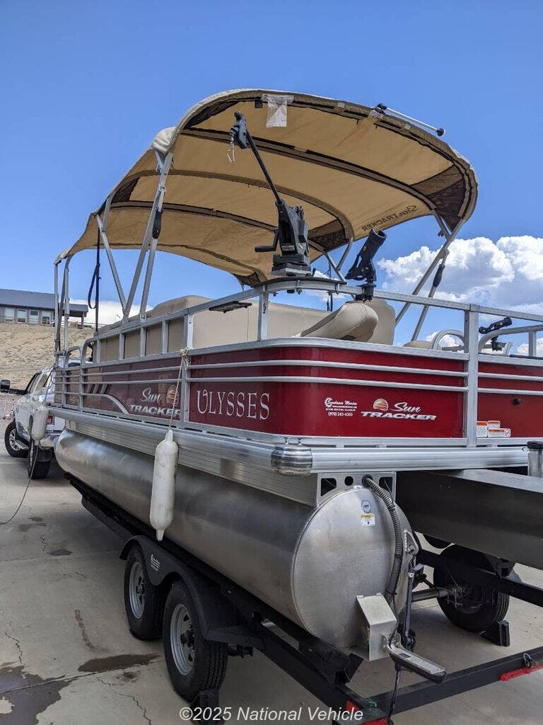 Email now about this Other Power Boats - 2021 Sun Tracker Fishing Barge! Slide #2