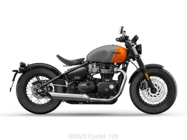 New 2025 Triumph Bonneville Bobber available in Beverly, Massachusetts