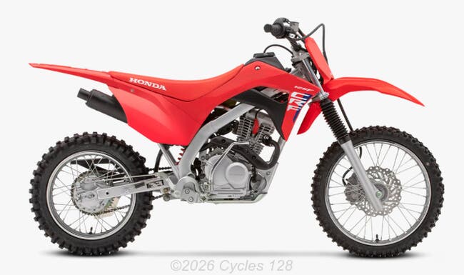 New 2026 Honda CRF125F available in Beverly, Massachusetts