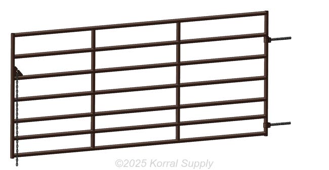 Macksteel 10' Square Top Gate