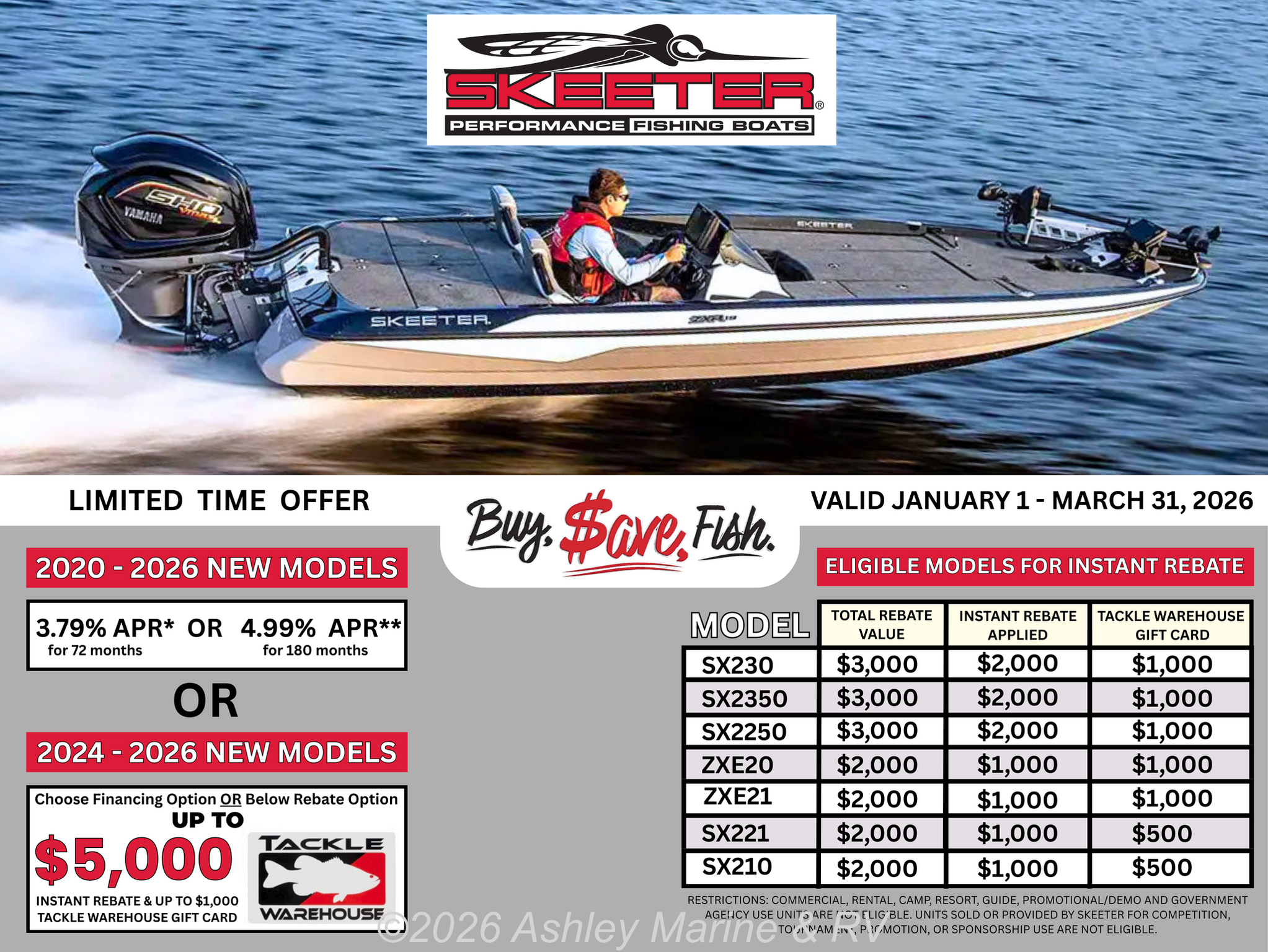 2026 Skeeter ZXE21
