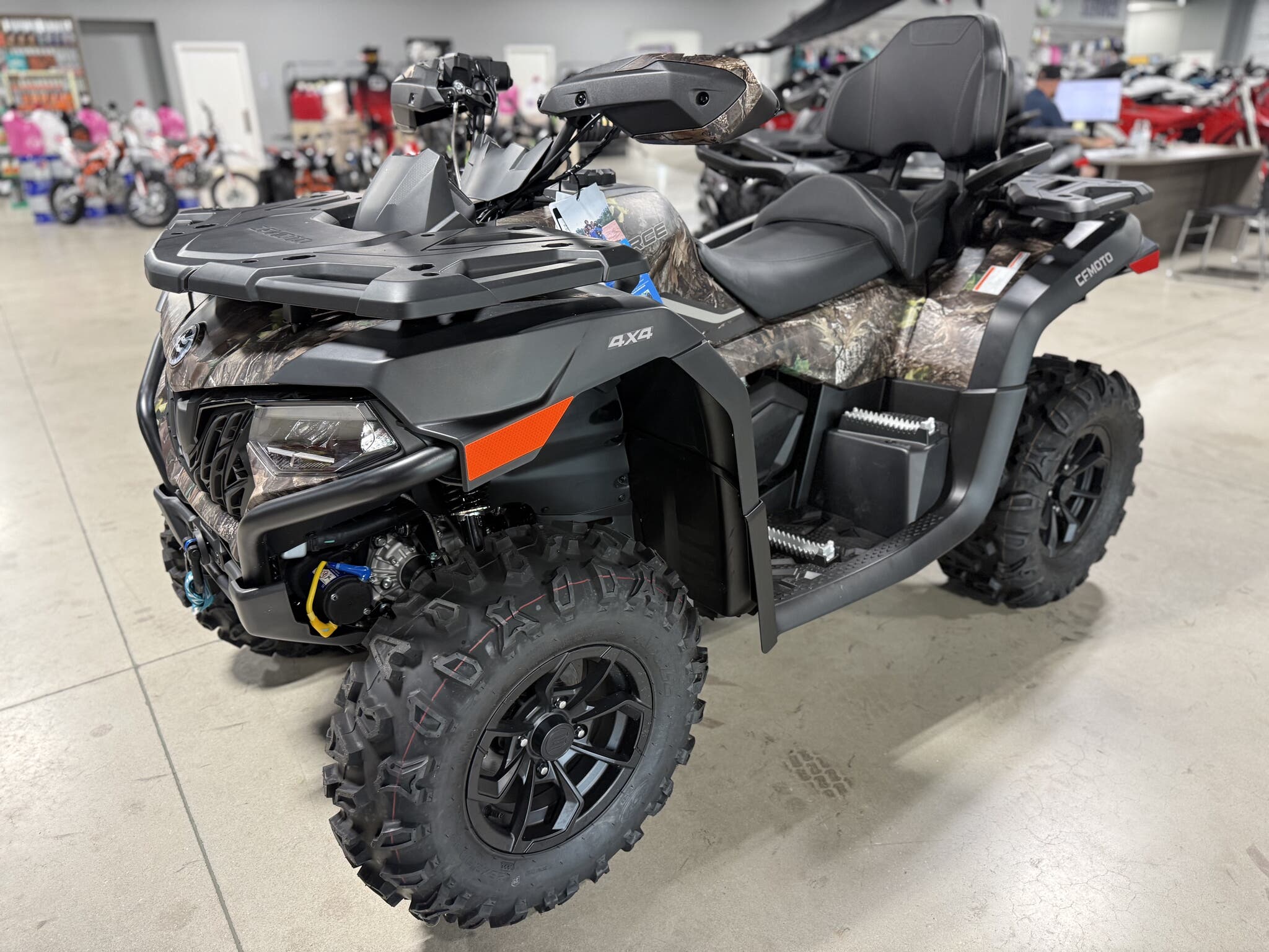 2026 BLU CFMOTO CFORCE 600 Touring Camo ATV